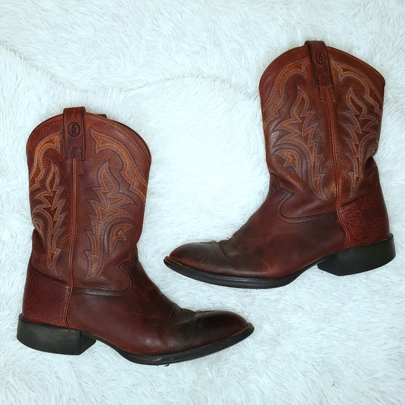 Tony Lama Other - Tony Lama Brown Leather Weatern Boots 12